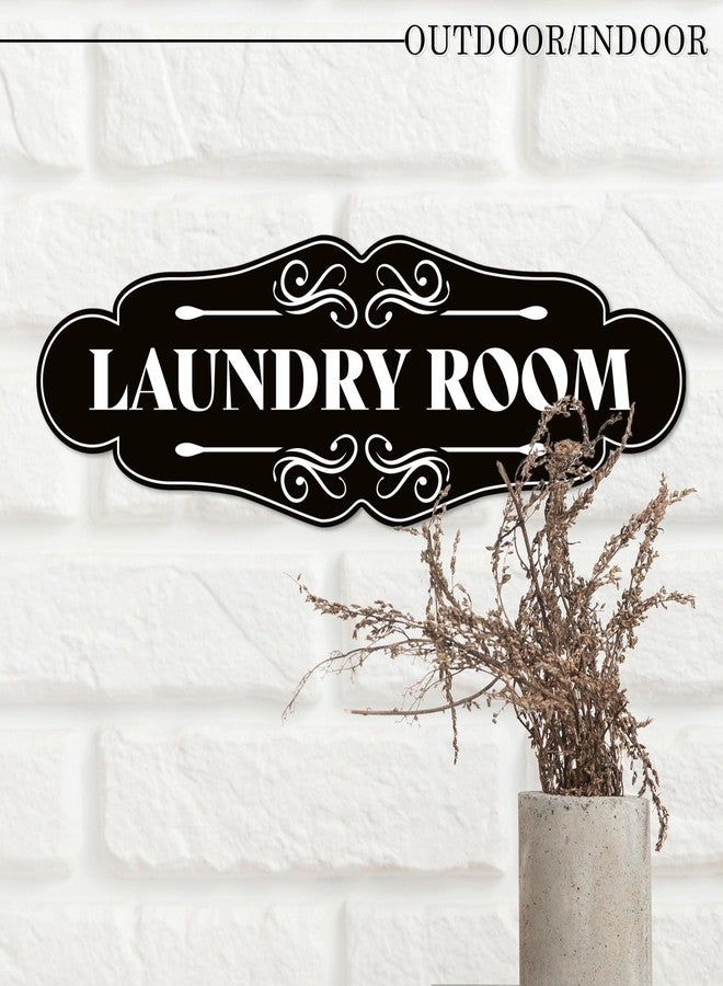 DIMARONGTON Laundry Room Sign for Door - 9x3 Dibond Laundry Decor for Room - Image 3